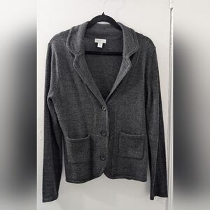 Kenar Gray Button-Up Cardigan 50% Merino Wool